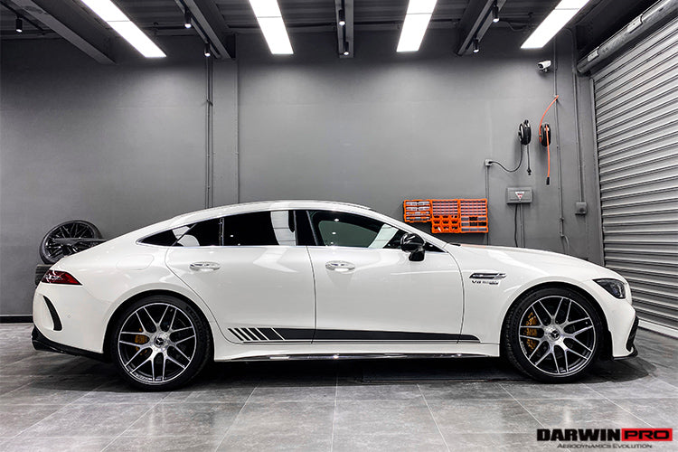 2019+ Mercedes Benz AMG GT63/S 4Door Coupe X290 Carbon Fiber Side Skirts