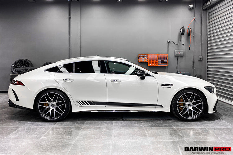 2019+ Mercedes Benz AMG GT63/S 4Door Coupe X290 Carbon Fiber Side Skirts