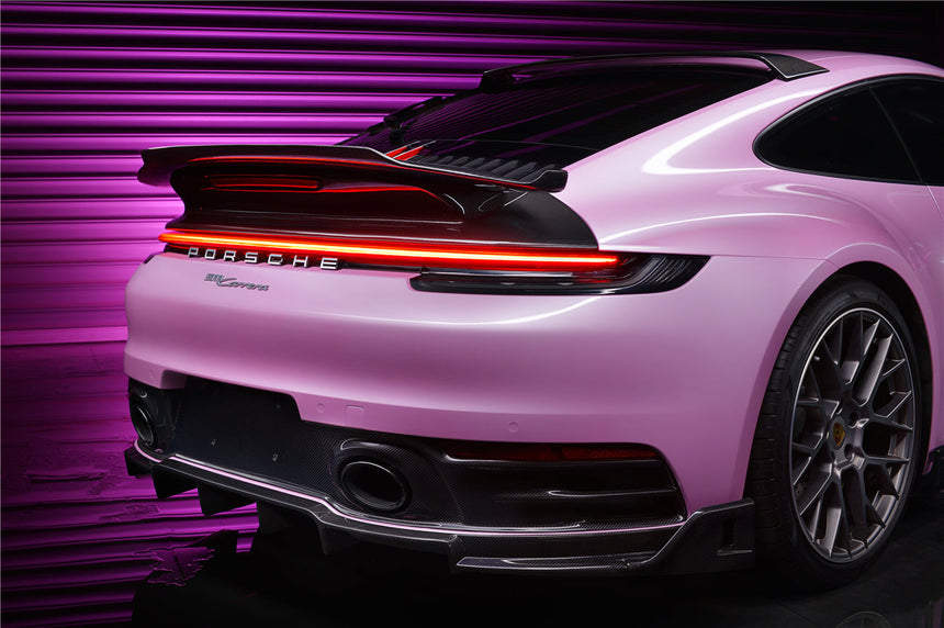 2019-2023 Porsche 911 992 Carrera S/4/4S/Targa/Cabriolet BKSS Style Rear Lip