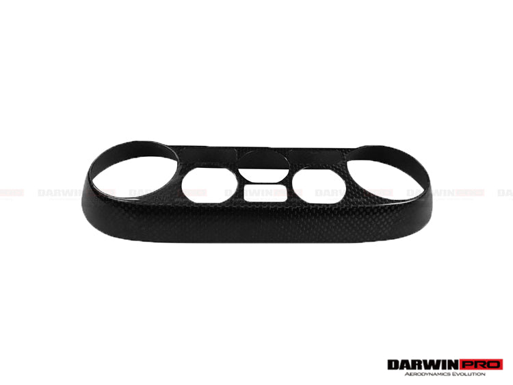 2015-2020 Ferrari 488 GTB/Spyder Dry Carbon Fiber AC Control Panel Cover