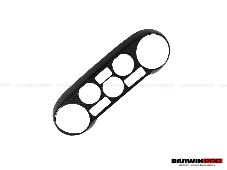 2015-2020 Ferrari 488 GTB/Spyder Dry Carbon Fiber AC Control Panel Cover