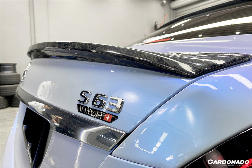 2014-2020 Mercedes Benz S63 W222 Sedan MSY Style Trunk Spoiler