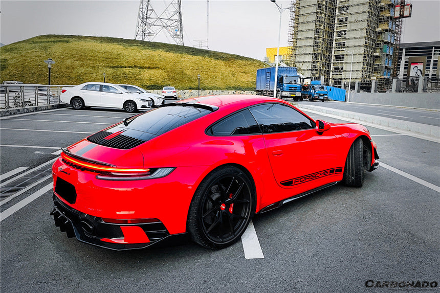 2019-2023 Porsche 911 992 Carrera/S/4/4S TA Style Carbon Fiber Roof Spoiler