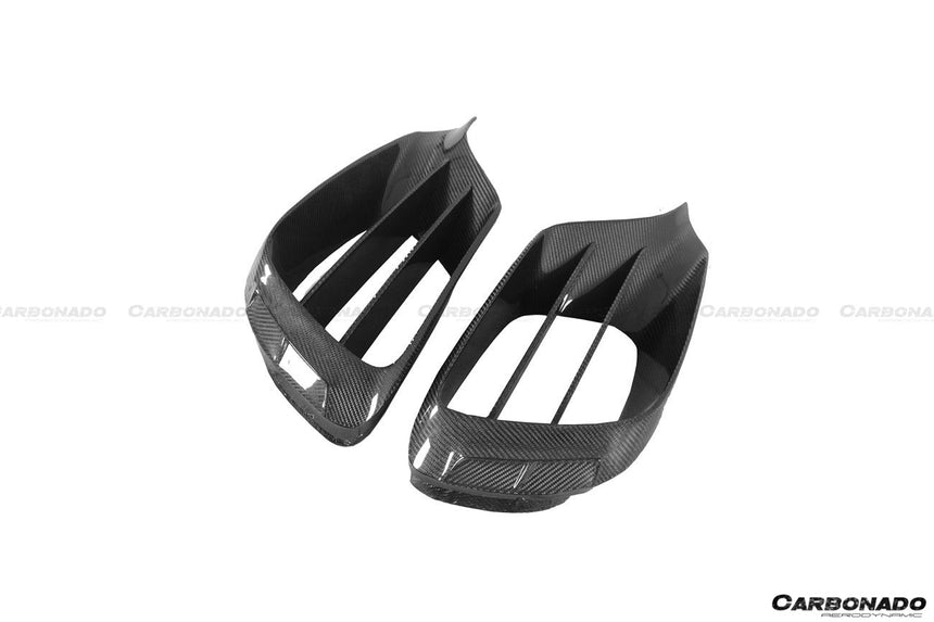 2017-2020 Mercedes Benz S63 W222 Sedan MSY Style Front Bumper Vents