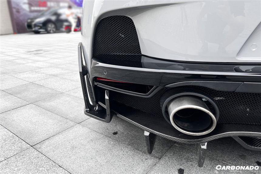 2020-2023 McLaren GT WP Style DRY Carbon Fiber Rear Diffuser Lip