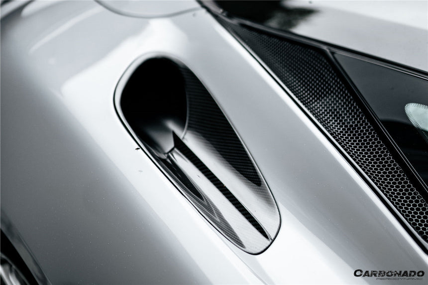 2020-2023 McLaren GT WP Style Dry Carbon Fiber Side Air Intake Vents