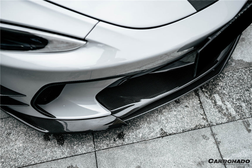 2020-2023 McLaren GT WP Style DRY Carbon Fiber Front Lip