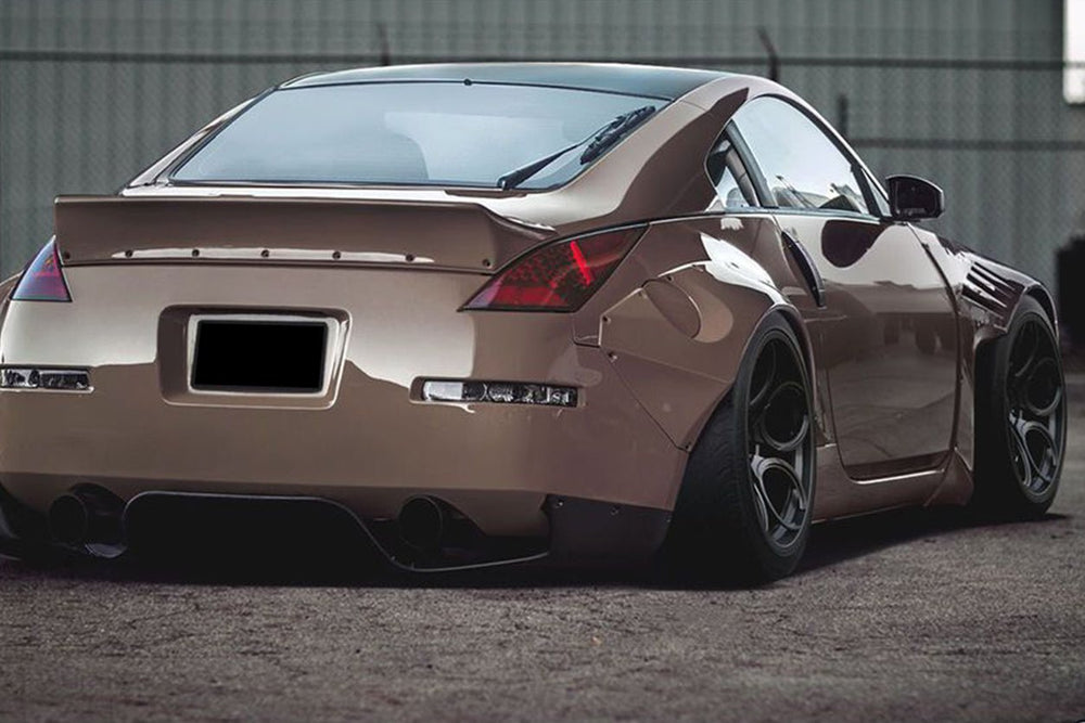2003-2008 Nissan 350Z BRY Style Rear Diffuser – BodyKits Aerodynamics LLC