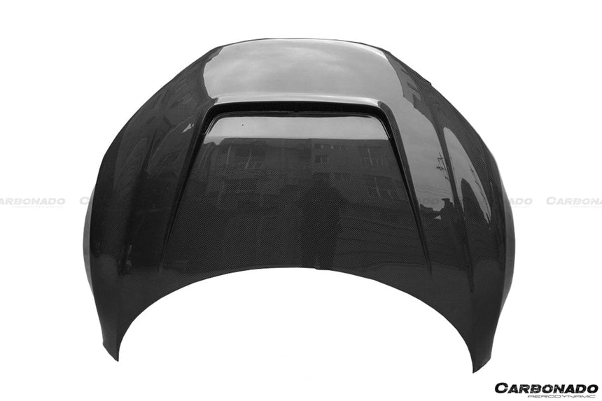 2006-2015 Audi R8 Coupe/Spyder P Style Carbon Fiber Hood BodyKits Aerodynamics LLC - Dubai - united arab emirates - Bodykits UAE - Body kits Dubai - Carbon Fiber UAE - Carbon Fiber Dubai