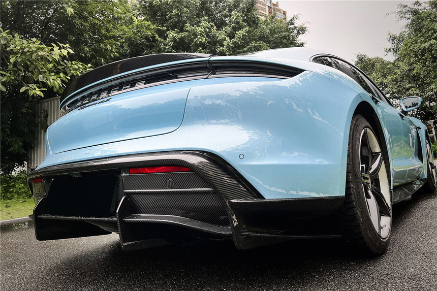 2019-2022 Porsche Taycan/4/4S/GTS/TURBO OD Style Rear Diffuser