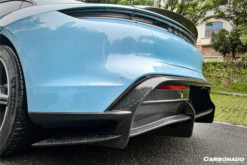 2019-2022 Porsche Taycan/4/4S/GTS/TURBO OD Style Rear Diffuser