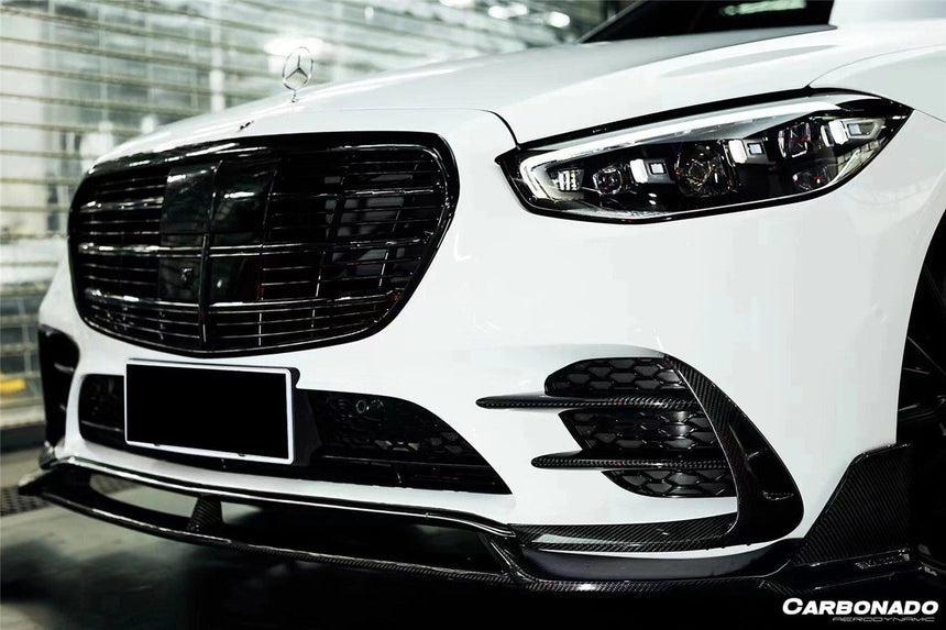 2021-UP Mercedes Benz S Class W223 4Matic Sedan MSY Style Front Lip