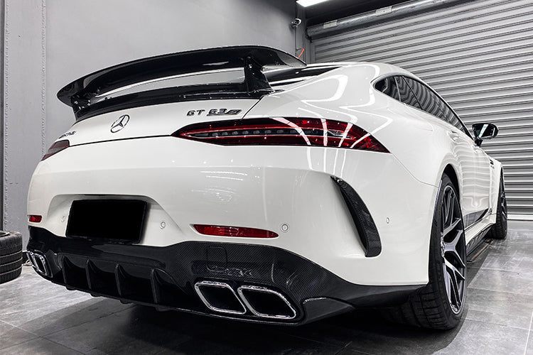 2019+ Mercedes Benz AMG GT63/S 4Door Coupe X290 Carbon Fiber Rear Diffuser