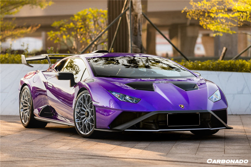2021-UP Lamborghini Huracan STO Dry Carbon Fiber Down-Front Lip