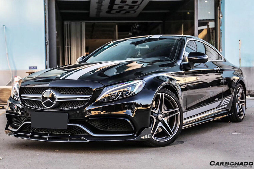 2015-2021 Mercedes Benz C-Class W205 Coupe PS Style Side Skirts