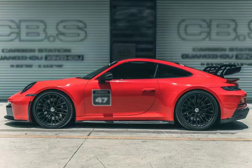 2019-2023 Porsche 911 992 Carrera/S/4/4S/Targa/Cabriolet GT3 Style Side Skirts