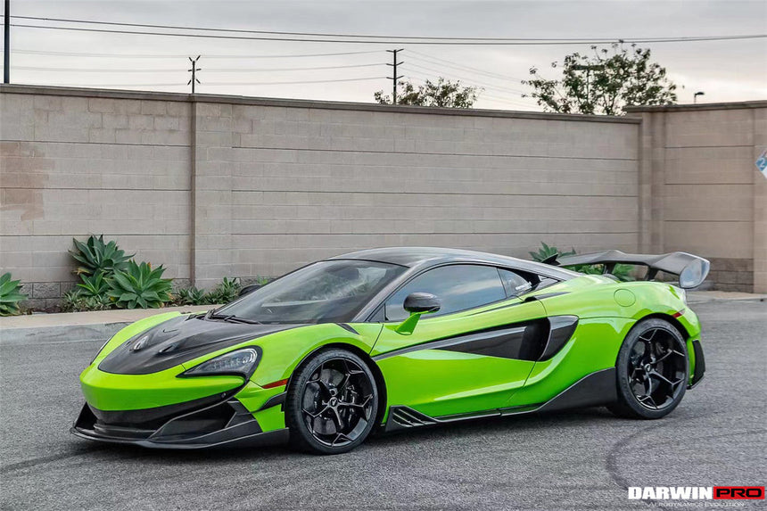 2015-2021 McLaren 600lt 540C 570S BKSS Style Cabon Fiber Side Skirts Under Board
