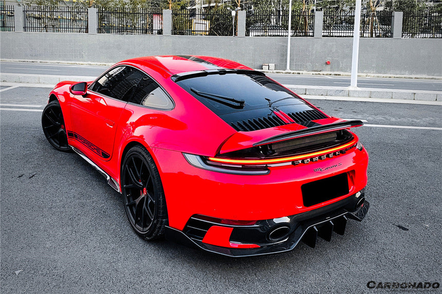 2019-2023 Porsche 911 992 Carrera/S/4/4S TA Style Carbon Fiber Roof Spoiler