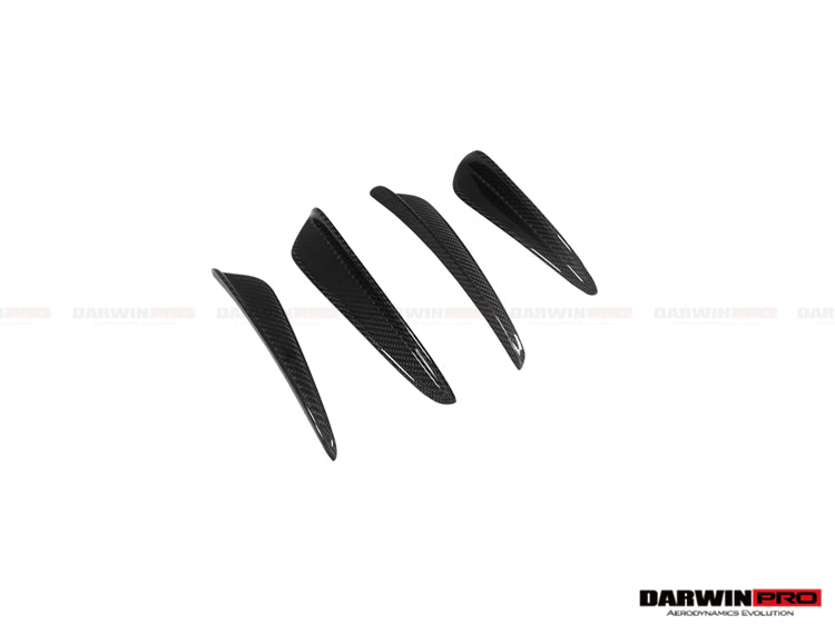 2016-2019 Porsche 911 991.2 Turbo/S BKSS Style Carbon Fiber Front Canards