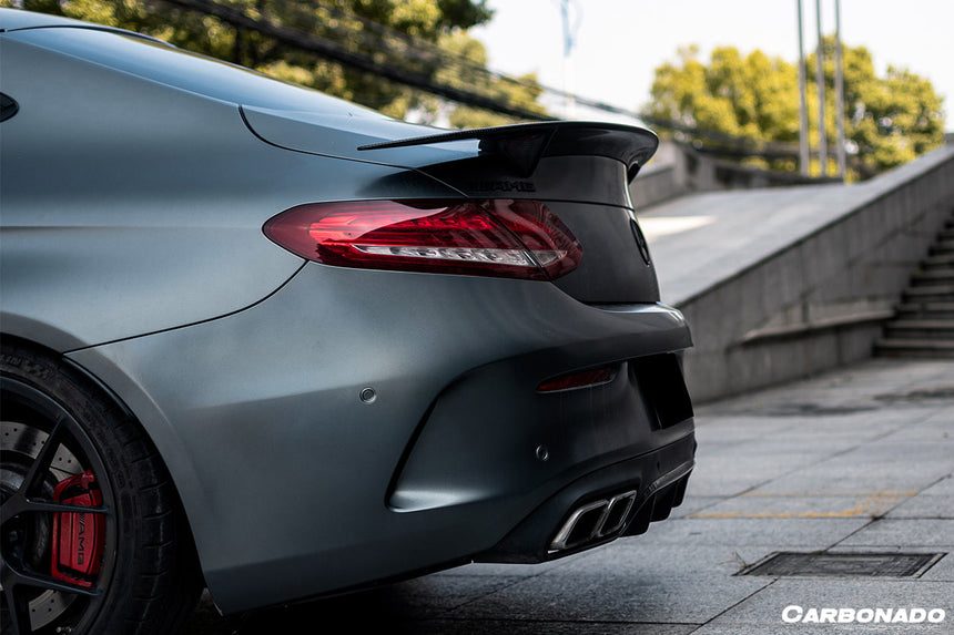 2015-2021 Mercedes Benz C-Class W205 Coupe RT-II Style Trunk Spoiler