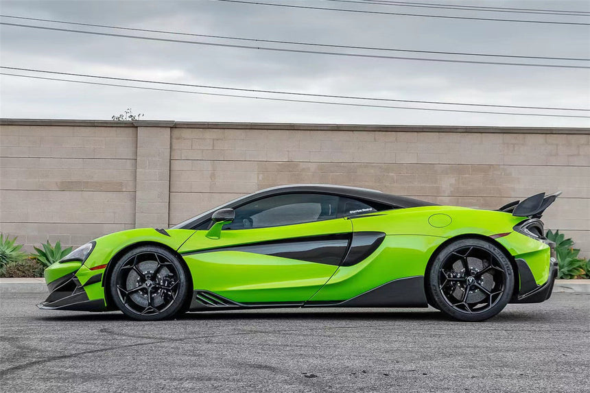 2015-2021 McLaren 600lt 540C 570S BKSS Style Cabon Fiber Side Skirts Under Board