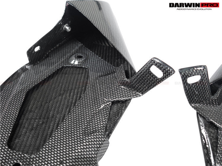 2015-2020 Ferrari 488 GTB/Spyder Dry Carbon Fiber Side Air Intake Fins