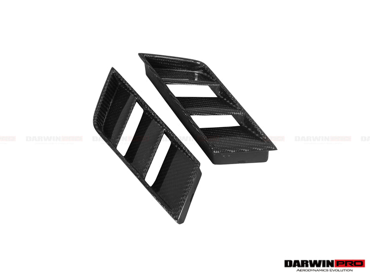 2017-2022 Nissan GTR R35 EBA Carbon Fiber Rear Diffuser Side Vents ...