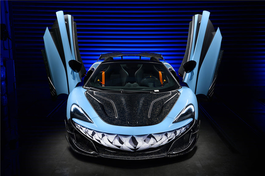 2015-2021 McLaren 600lt BKSS Style Carbon Fiber Front Lip
