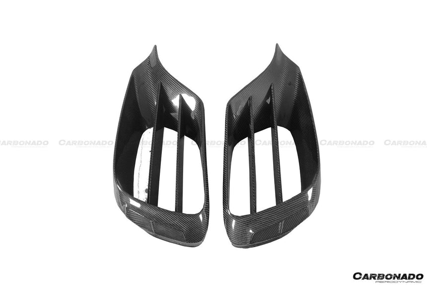 2017-2020 Mercedes Benz S63 W222 Sedan MSY Style Front Bumper Vents
