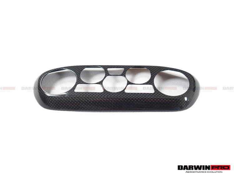 2010-2015 Ferrari 458 Coupe/Spyder/Speciale Dry Carbon Fiber AC Control Panel Cover