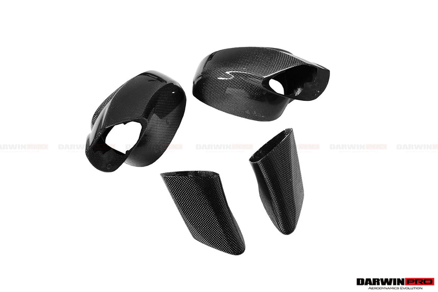 2015-2020 Ferrari 488 GTB/Spyder Carbon Fiber Mirror House & Base Replacement