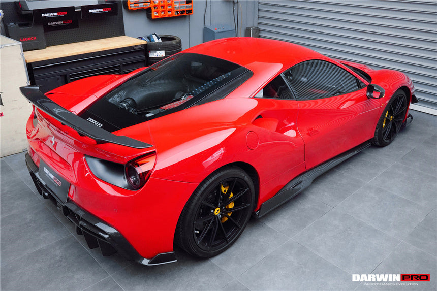 2015-2020 Ferrari 488 GTB/Spyder iMP-Performance Carbon Fiber Side Skirts Under Board
