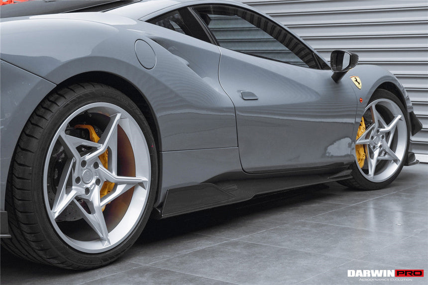 2015-2020 Ferrari 488 GTB/Spyder iMP-Performance Carbon Fiber Side Skirts Under Board