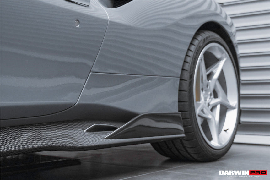 2015-2020 Ferrari 488 GTB/Spyder iMP-Performance Carbon Fiber Side Skirts Under Board