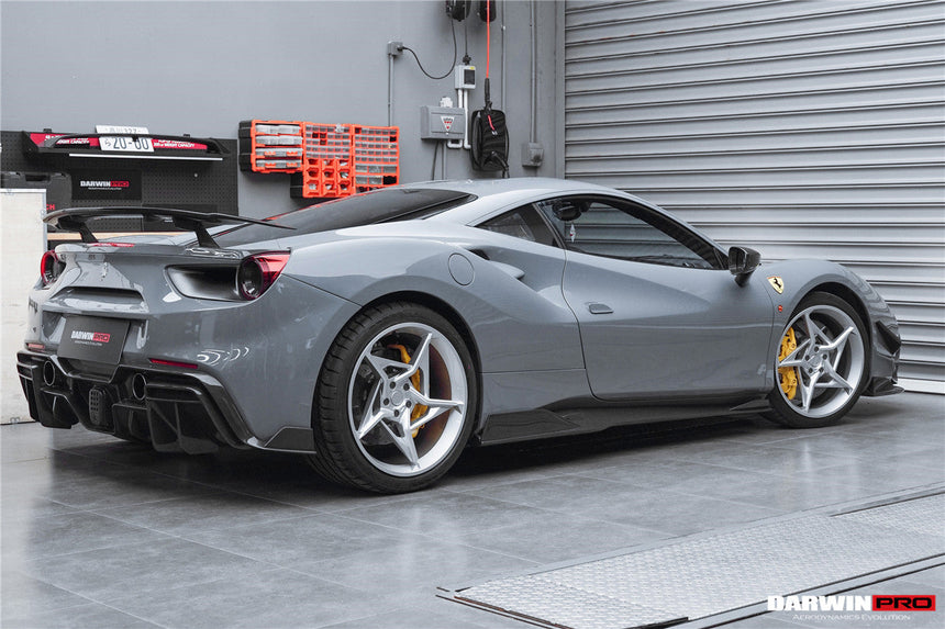 2015-2020 Ferrari 488 GTB/Spyder iMP-Performance Carbon Fiber Side Skirts Under Board