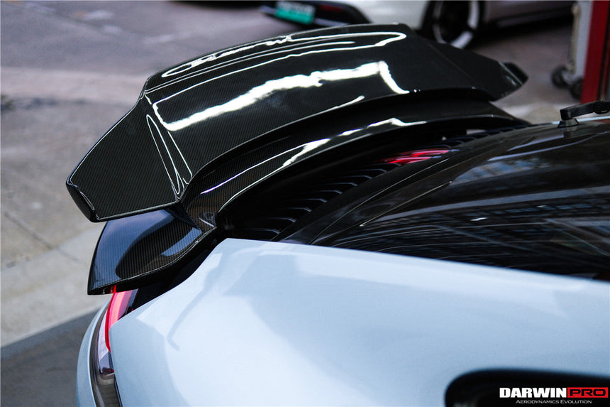 2019-2023 Porsche 911 992 Targa / Cabriolet BKSSII Style Trunk Wing