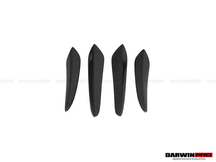 2016-2019 Porsche 911 991.2 Turbo/S BKSS Style Carbon Fiber Front Canards