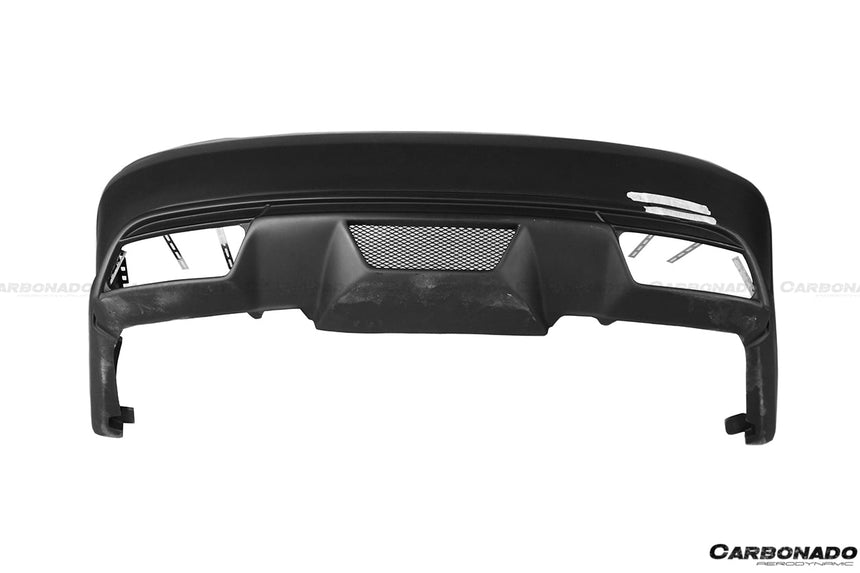 2008-2014 Mercedes Benz C Class W204 P Style Rear Bumper w/ Exhaust tips