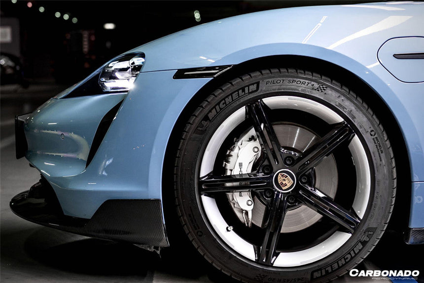 2019-2022 Porsche Taycan/4/4S/GTS/TURBO OD Style Front Lip