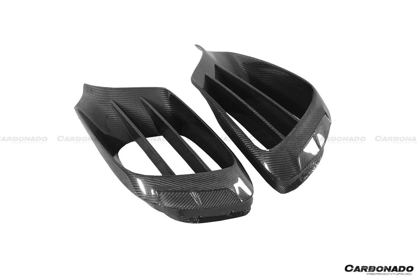 2017-2020 Mercedes Benz S63 W222 Sedan MSY Style Front Bumper Vents