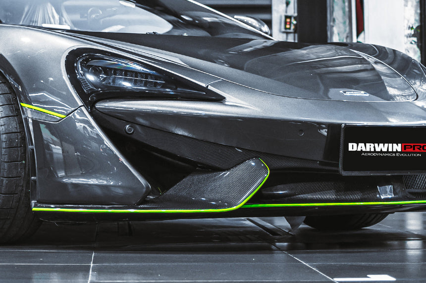 2015-2020 McLaren 540c/570s Front Bumper Side Splitter
