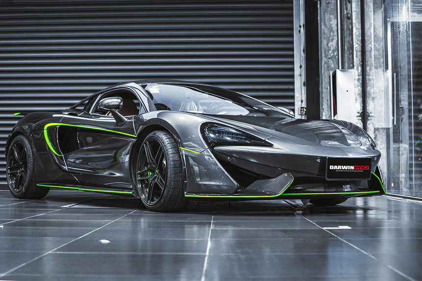 2015-2020 McLaren 540c/570s Front Bumper Side Splitter