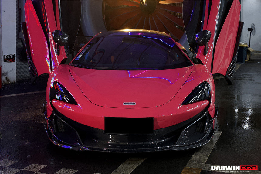 2015-2021 McLaren 600lt BKSS Style Carbon Fiber Front Lip