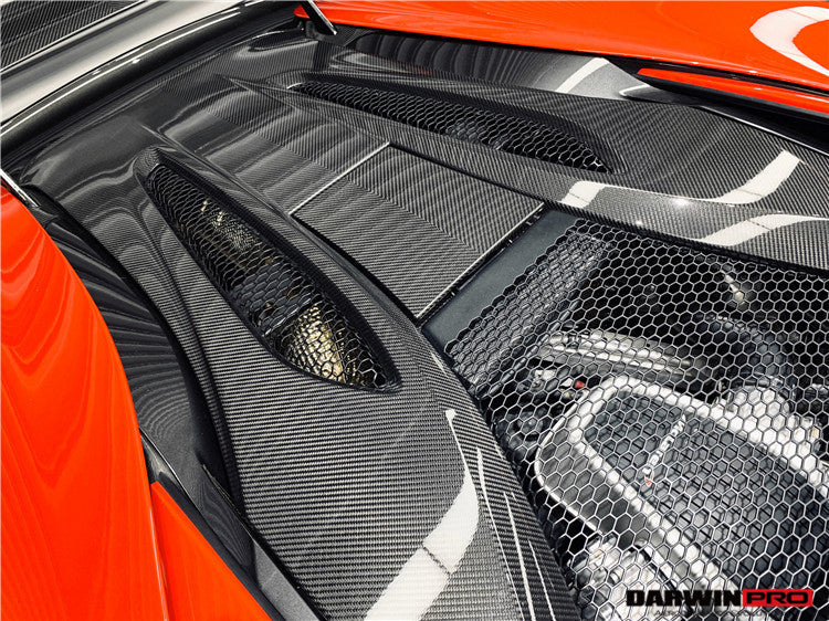 2015-2020 McLaren 540c/570s Coupe Autoclave Carbon Fiber Rear Engine Trunk Replacement