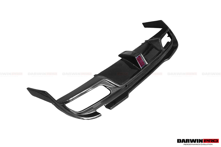 2015-2021 Mercedes Benz W205 C63/S AMG Sedan IMP Performance Carbon Fiber Rear Diffuser w/ Caps