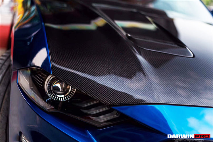 2018-2023 Ford Mustang Carbon Fiber Hood