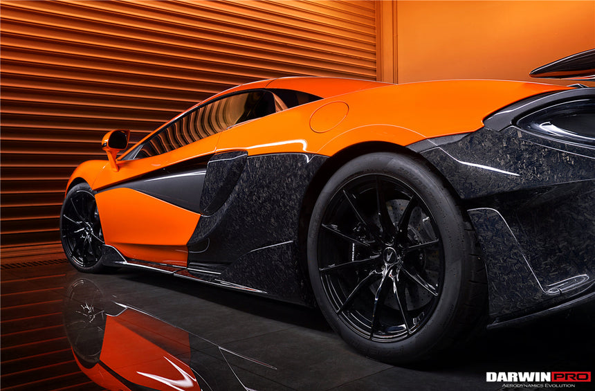 2018-2021 McLaren 600lt Carbon Fiber Quarter Panel Side Scoops