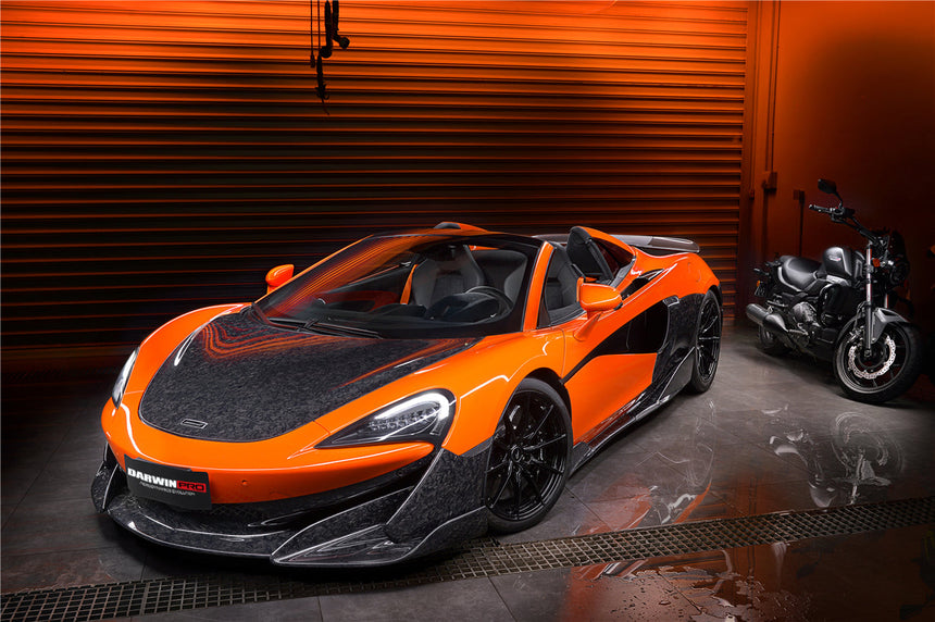 2015-2021 McLaren 600lt 540C 570S Cabon Fiber Side Skirts Under Board
