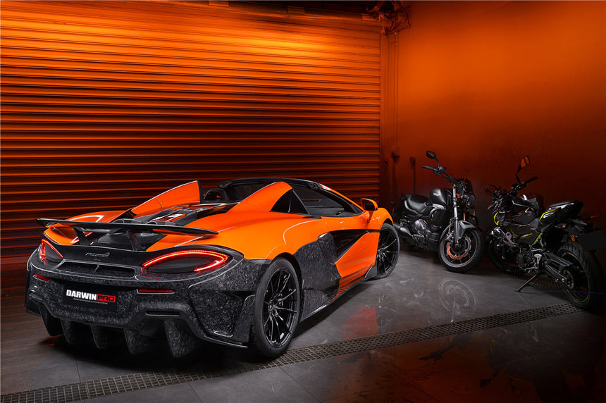 2018-2021 McLaren 600lt Cabon Fiber Quarter Panel Rear Side Skirts