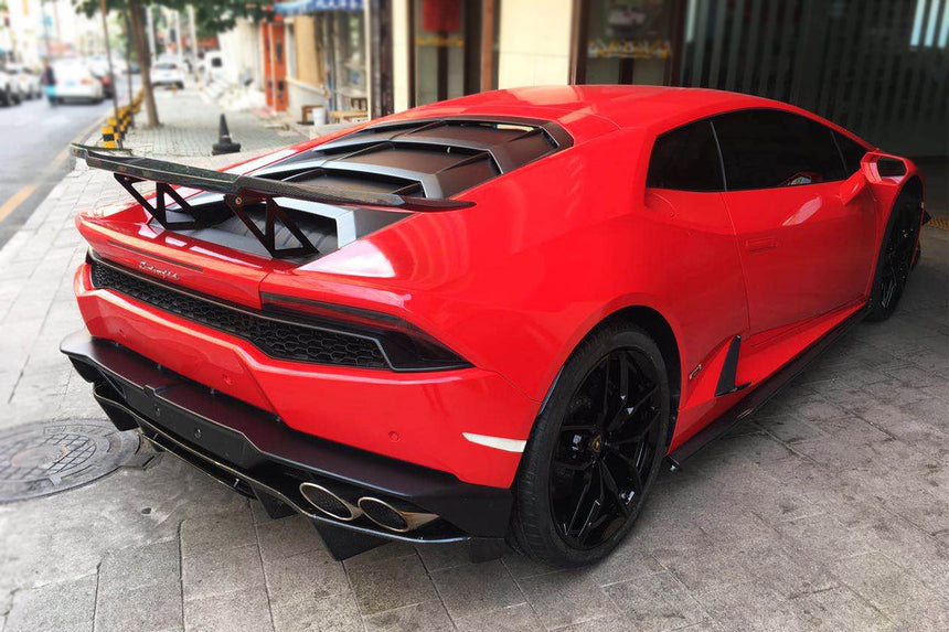 2015-2020 Lamborghini Huracan LP610 RZS Style Carbon Fiber Rear Diffuser